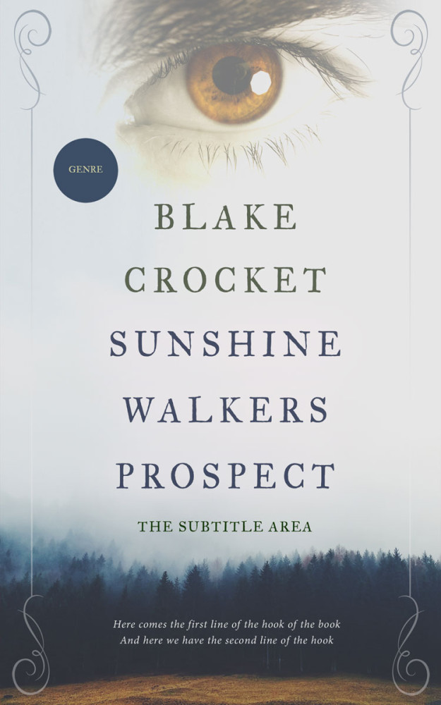 Front view of Iron #6410 - Premade Mystery & Thriller & Suspense Book Cover