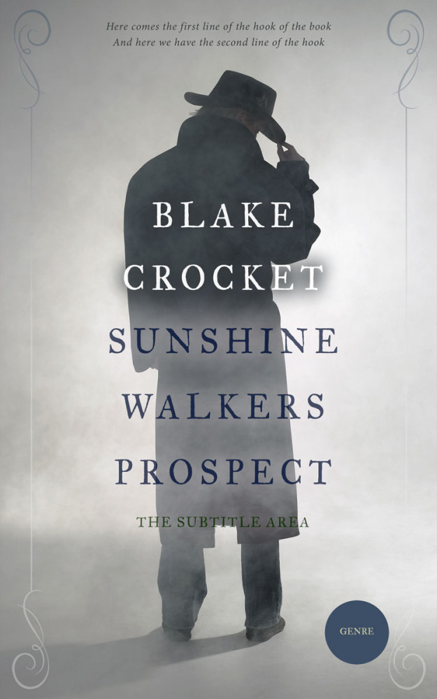 Front view of Gray Nickel #6411 - Premade Mystery & Thriller & Suspense Book Cover