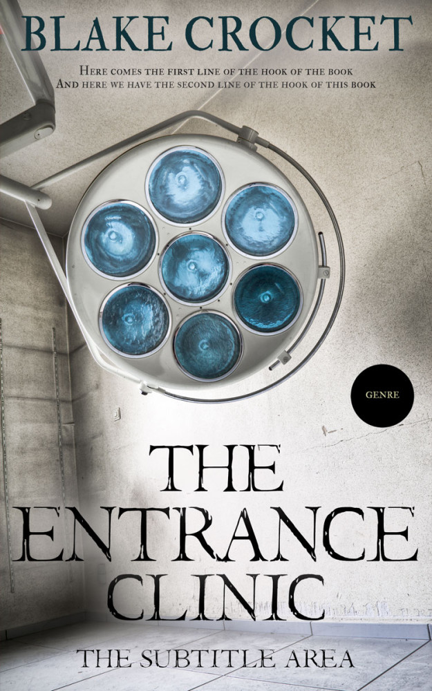 Front view of Cloud #6412 - Premade Mystery & Thriller & Suspense Book Cover