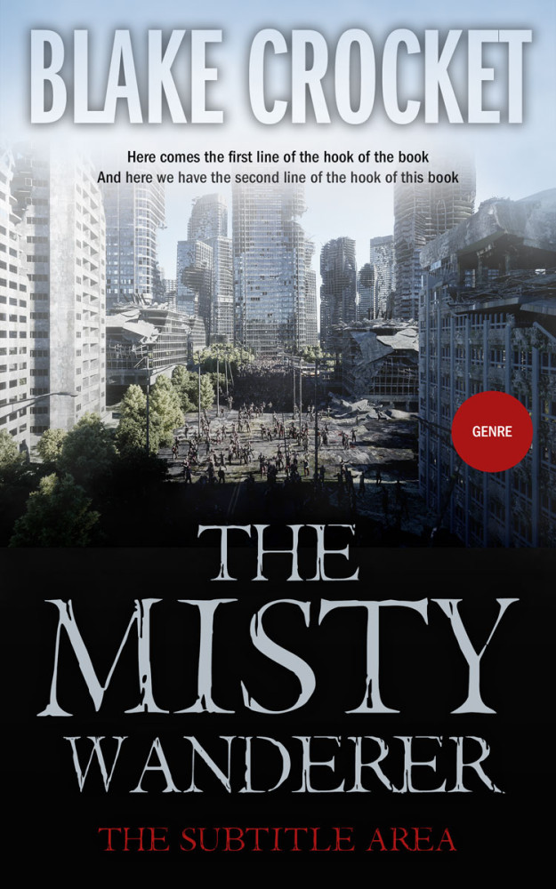 Front view of Woodsmoke #6417 - Premade Mystery & Thriller & Suspense Book Cover