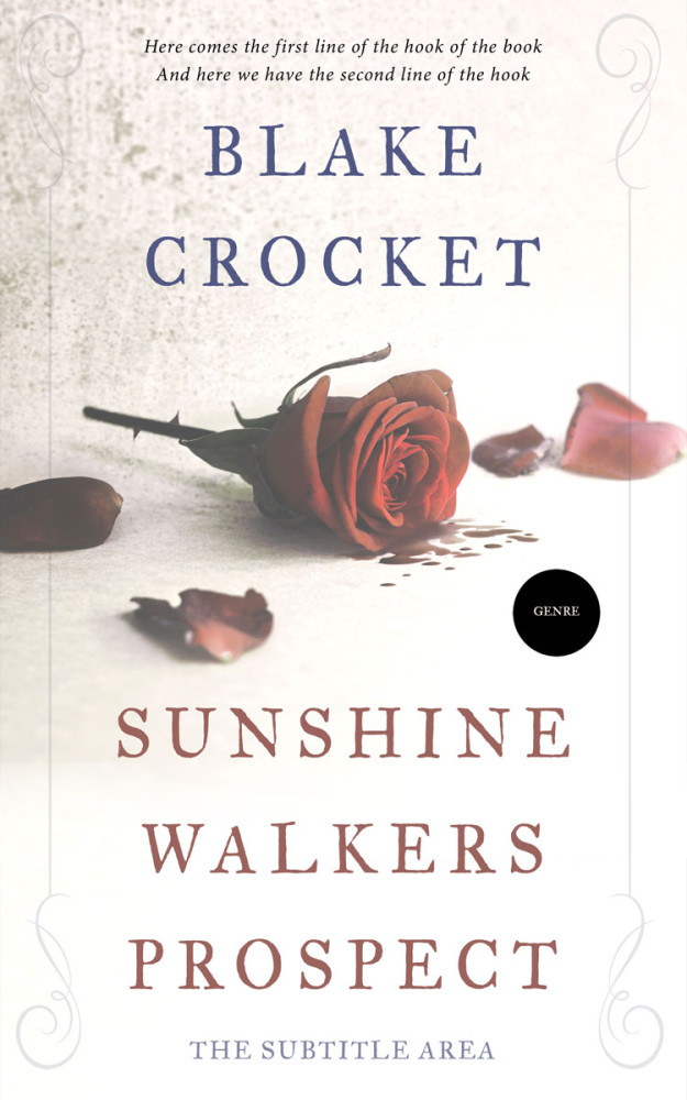 Front view of Spring Wood #6424 - Premade Romance Book Cover