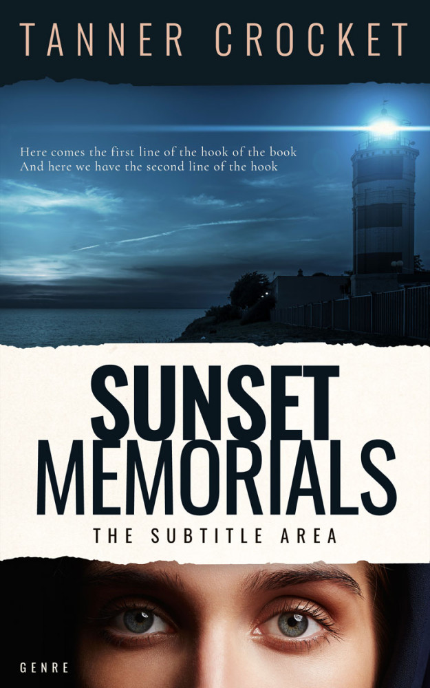 Front view of Mirage #6448 - Premade Mystery & Thriller & Suspense Book Cover