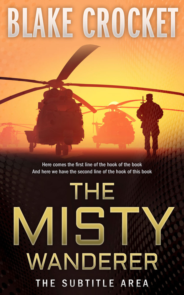 Front view of Night Rider #6459 - Premade Mystery & Thriller & Suspense Book Cover