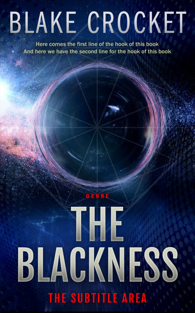 Front view of Blue Zodiac #6464 - Premade Mystery & Thriller & Suspense Book Cover