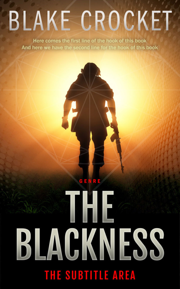 Front view of Tussock #6493 - Premade Mystery & Thriller & Suspense Book Cover