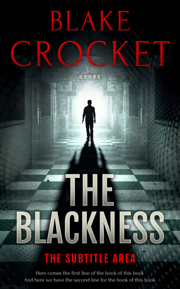 Front view of Silk #6497 - Premade Mystery & Thriller & Suspense Book Cover