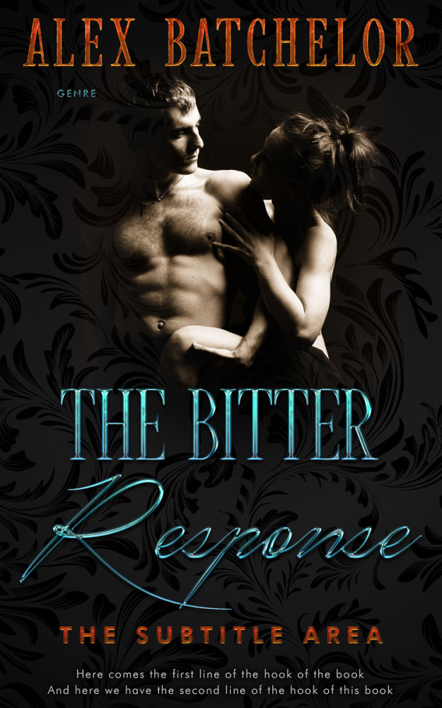 Front view of Cod Gray #6514 - Premade Erotica Book Cover