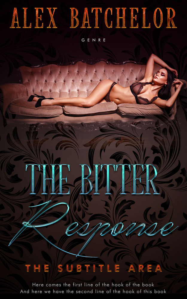 Front view of Gondola #6515 - Premade Erotica Book Cover