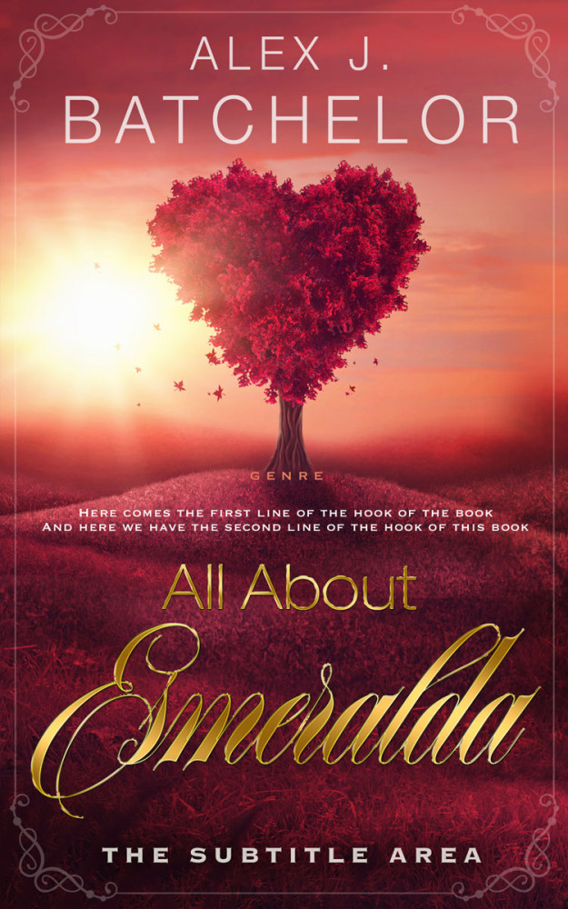 Front view of El Salva #6530 - Premade Romance Book Cover