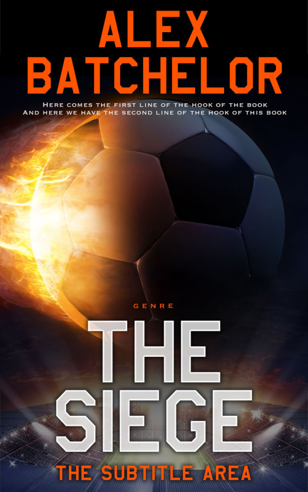 Front view of Porsche #6542 - Premade Abstract Book Cover