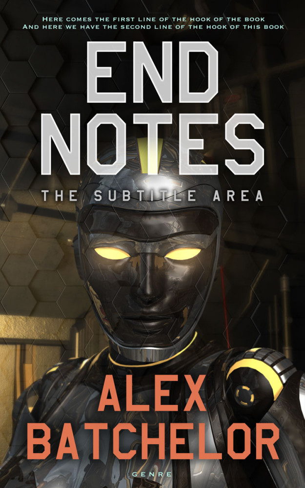 Front view of Zeus #6550 - Premade Apocalyptica Book Cover