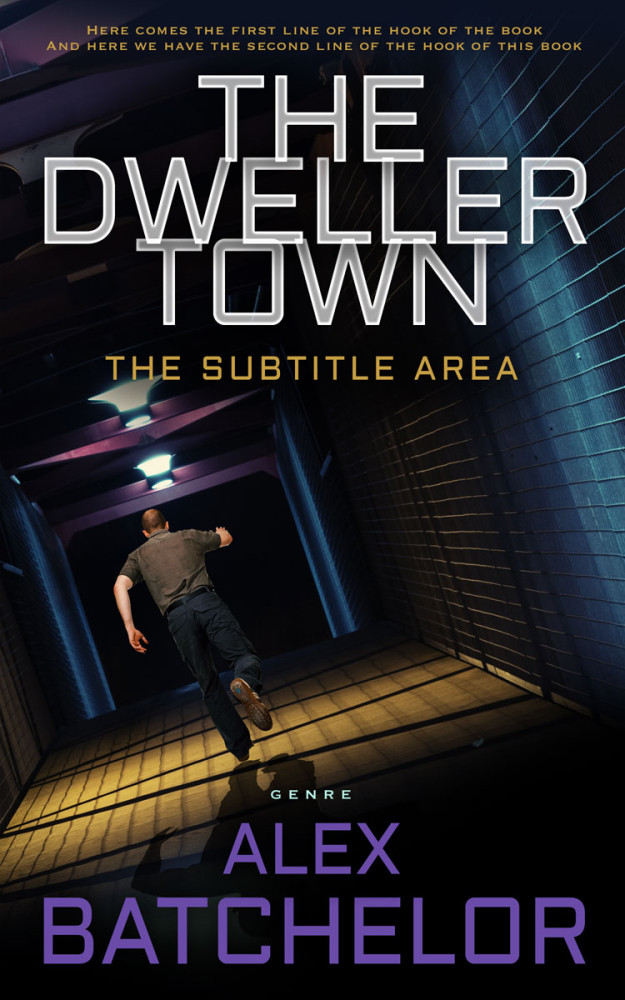 Front view of Cinder #6560 - Premade Action & Adventure Book Cover