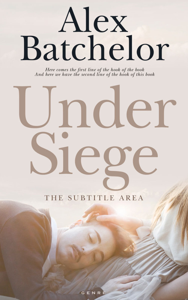 Front view of Swiss Coffee #6561 - Premade Romance Book Cover