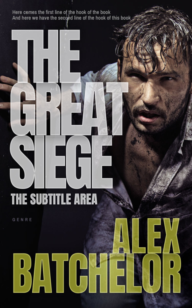 Front view of Thunder #6574 - Premade Business Book Cover