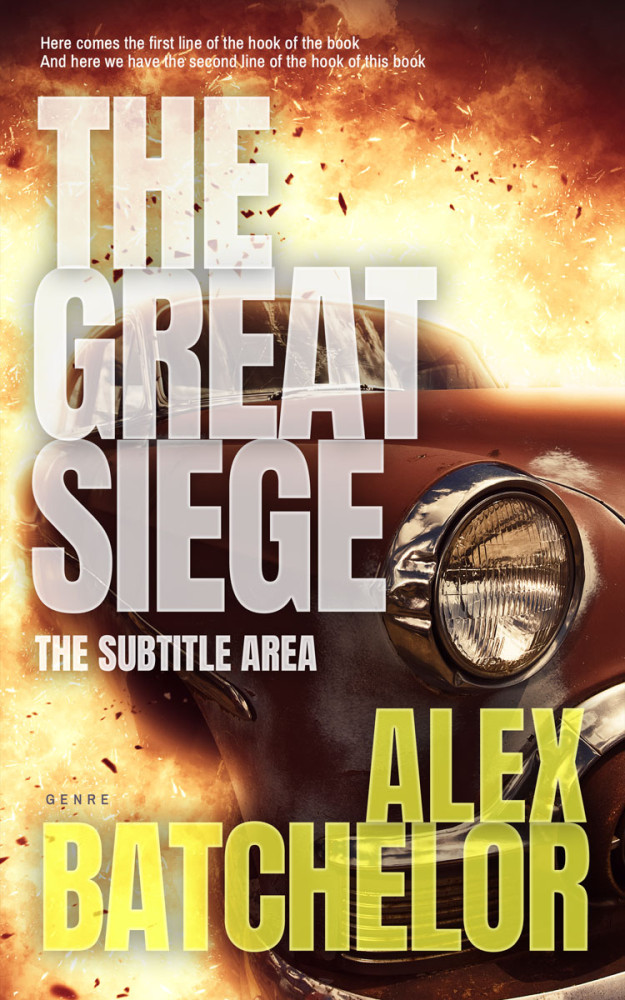 Front view of Tamarind #6577 - Premade Apocalyptica Book Cover