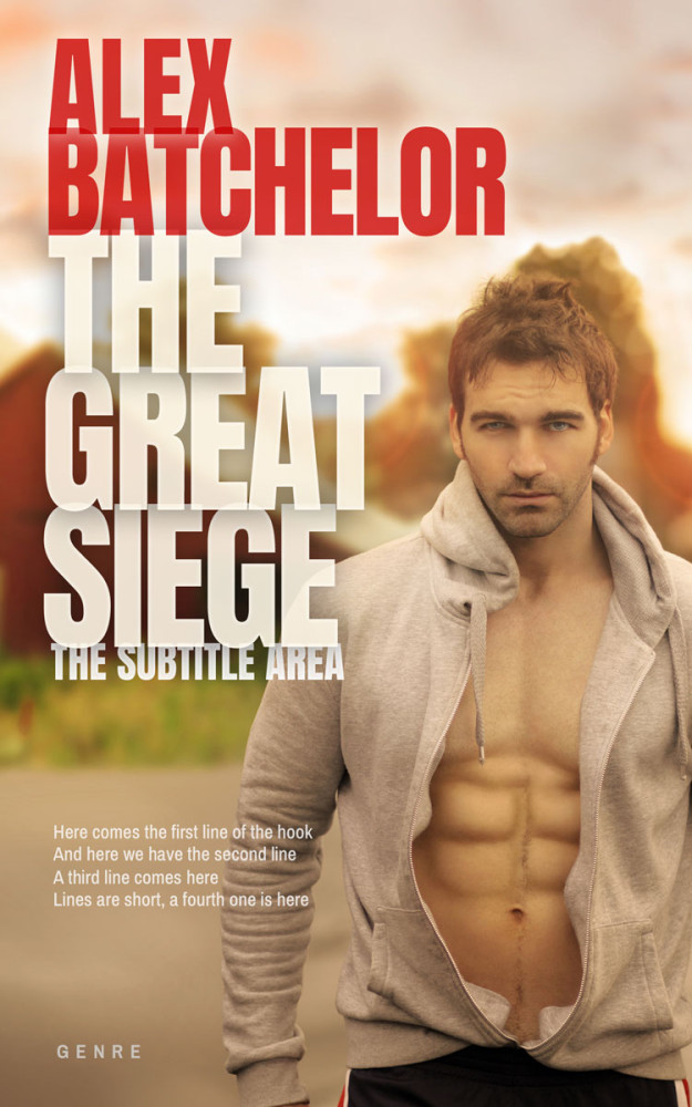 Front view of Teak #6592 - Premade Erotica Book Cover