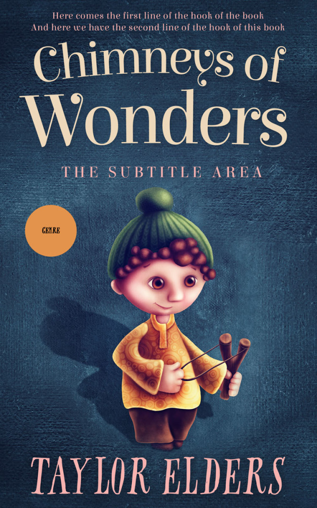 Front view of Rhino #6621 - Premade Abstract Book Cover