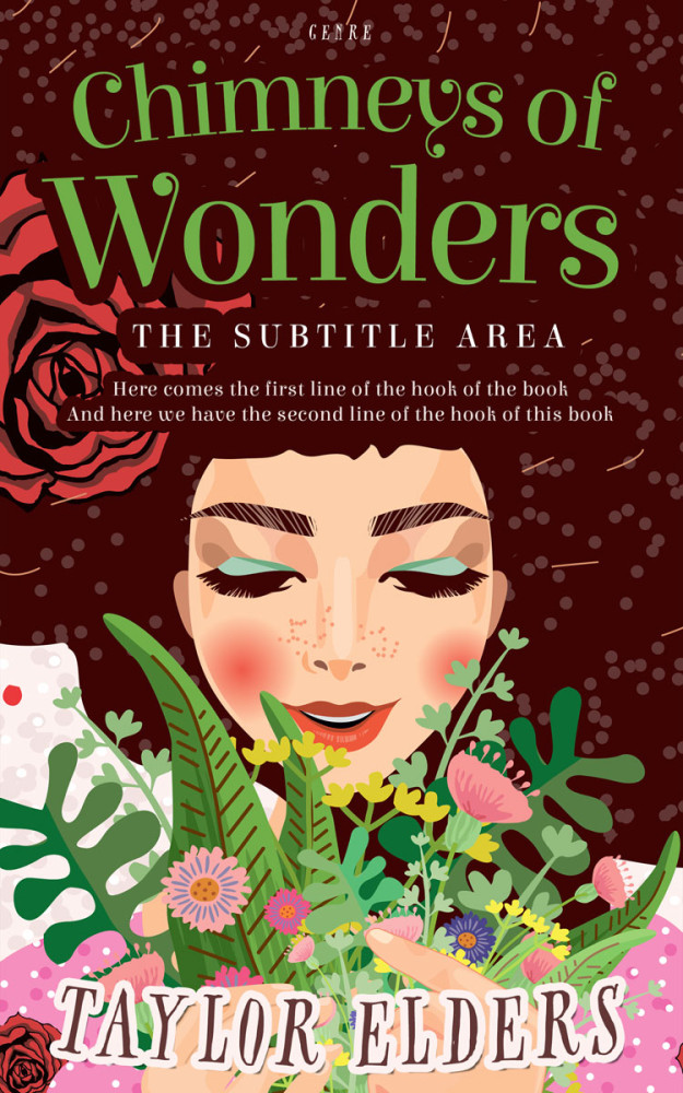 Front view of Paco #6628 - Premade Romance Book Cover