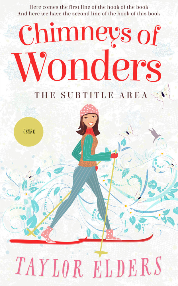 Front view of Desert Storm #6634 - Premade Teen & Young Adult Book Cover