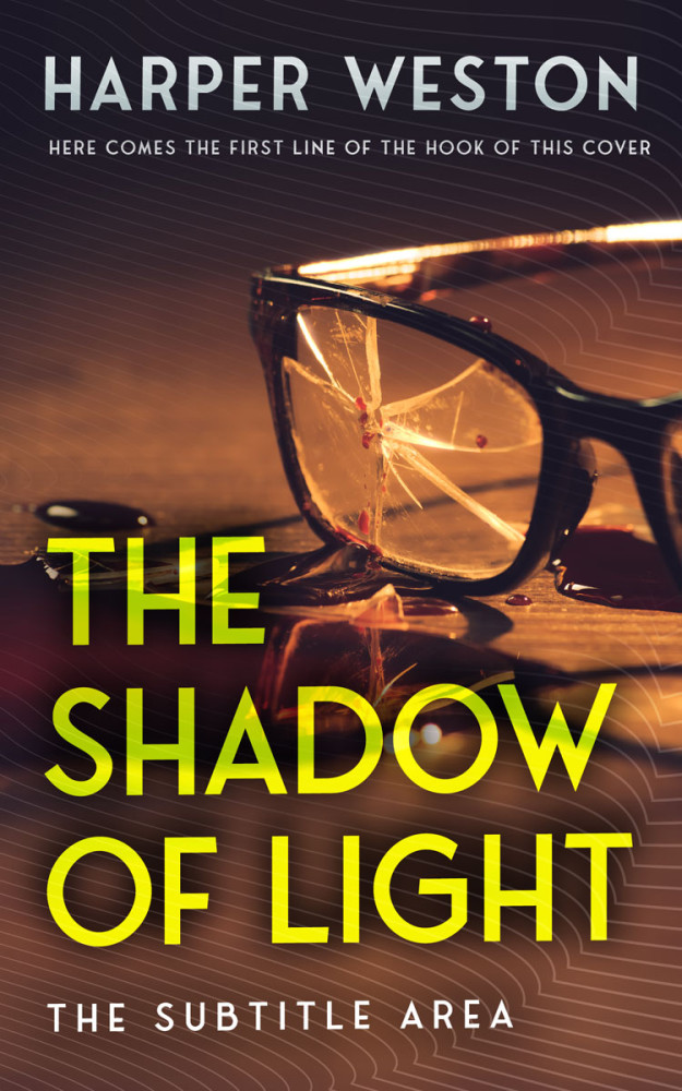 Front view of Cocoa Brown #6647 - Premade Mystery & Thriller & Suspense Book Cover