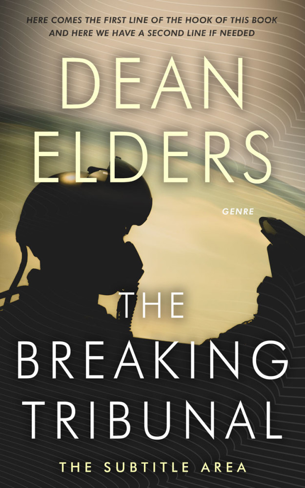 Front view of Pavlova #6648 - Premade Action & Adventure Book Cover