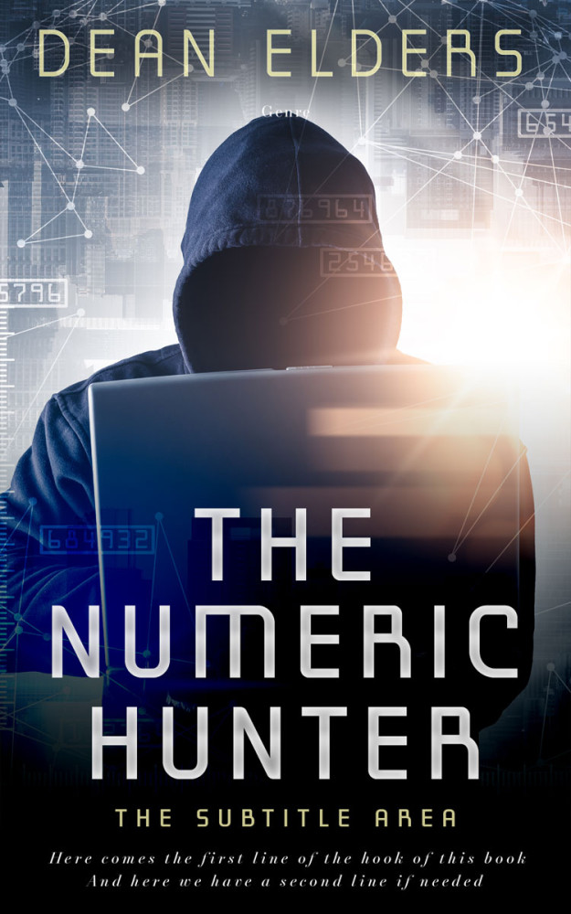 Front view of Silver Rust #6697 - Premade Mystery & Thriller & Suspense Book Cover