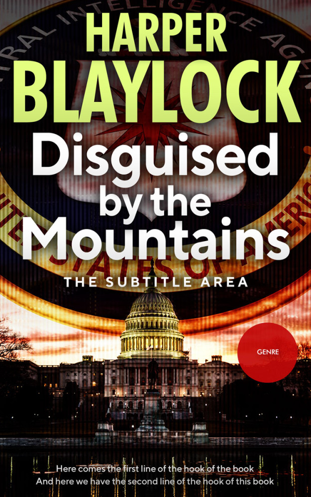 Front view of Night Rider #6735 - Premade Action & Adventure Book Cover | BookCoverZone