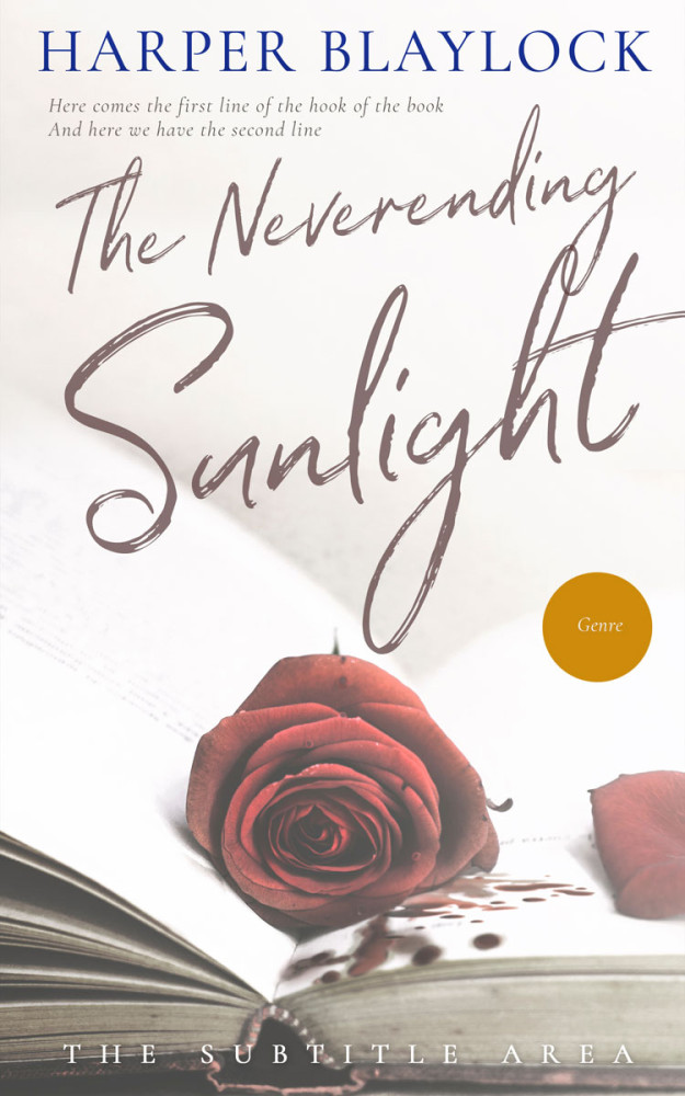 Front view of Pampas #6757 - Premade Romance Book Cover