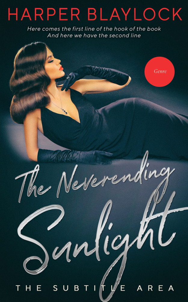 Front view of Firefly #6766 - Premade Chick Lit Book Cover