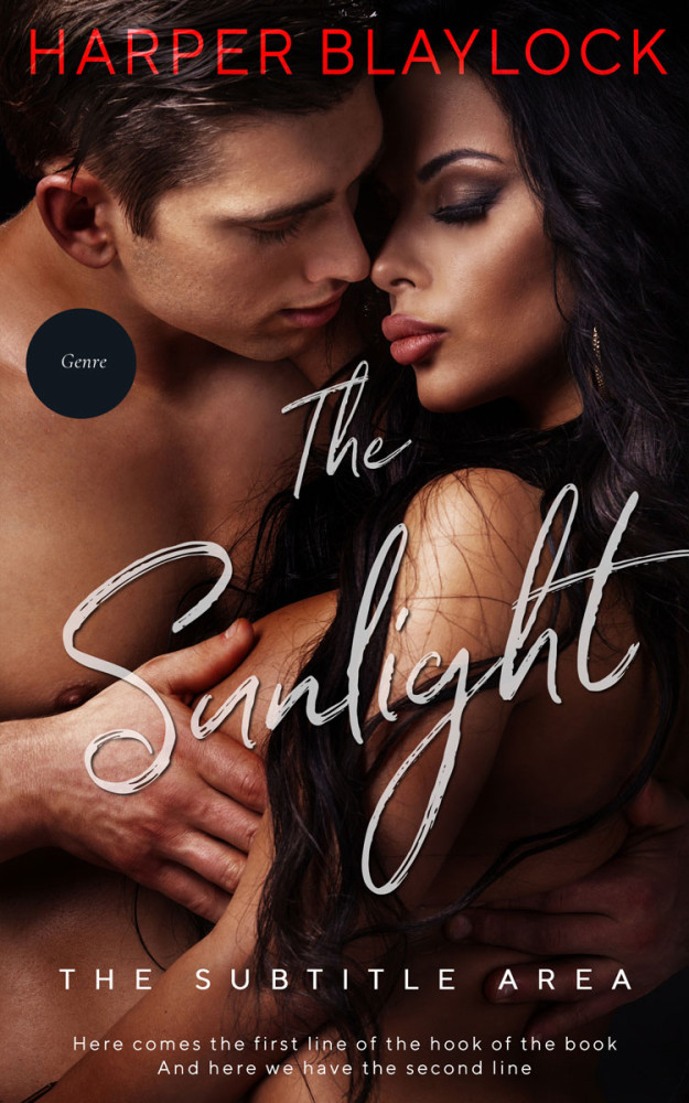 Front view of Old Rose #6776 - Premade Erotica Book Cover