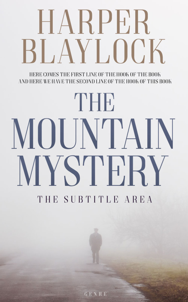 Front view of Bon Jour #6785 - Premade Mystery & Thriller & Suspense Book Cover