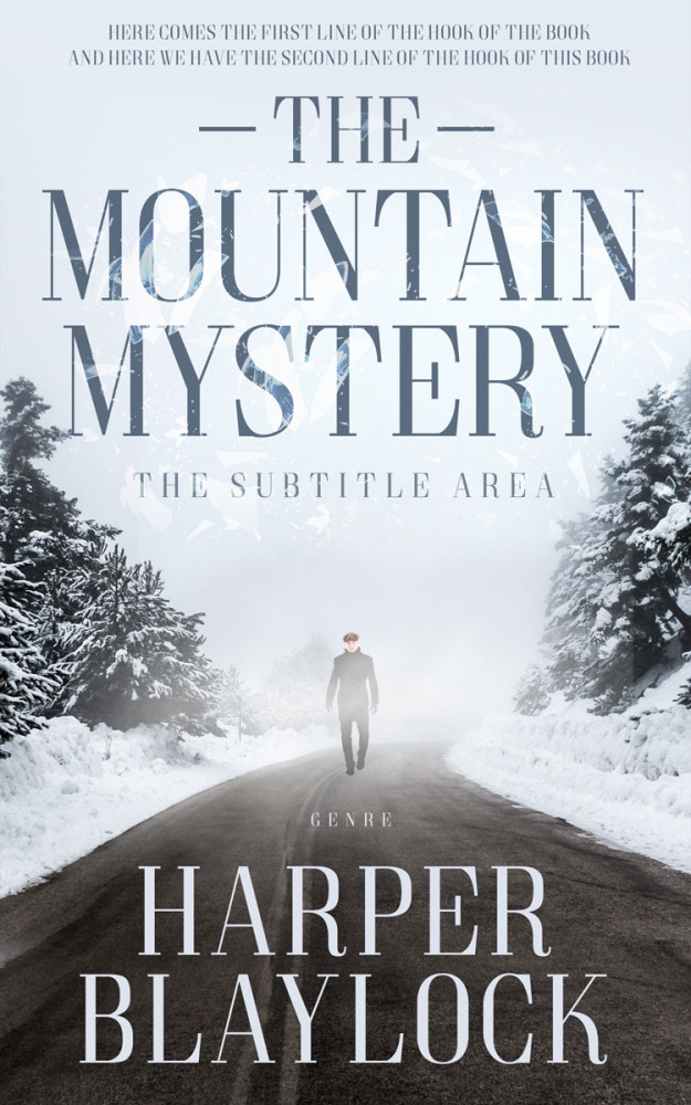 Front view of Tundora #6790 - Premade Mystery & Thriller & Suspense Book Cover