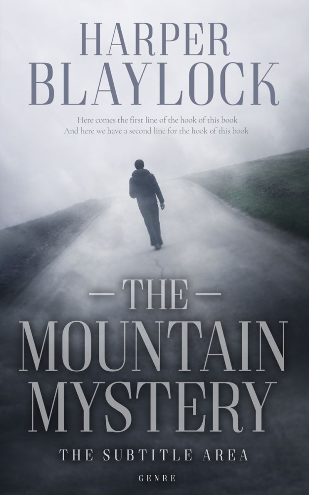 Front view of Ghost #6791 - Premade Mystery & Thriller & Suspense Book Cover