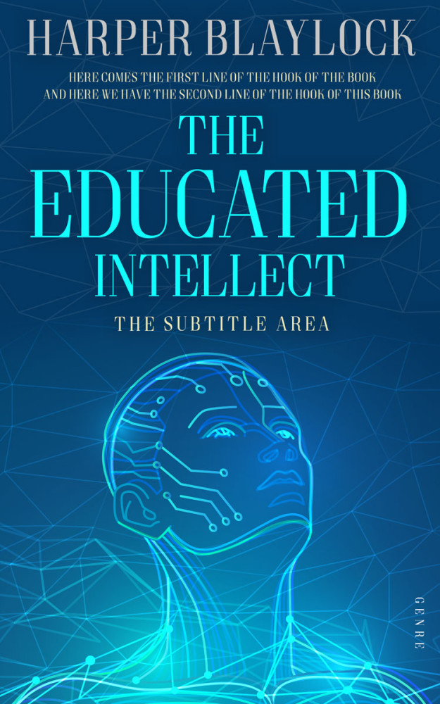 Front view of Catalina Blue #6798 - Premade Science Fiction Book Cover | BookCoverZone