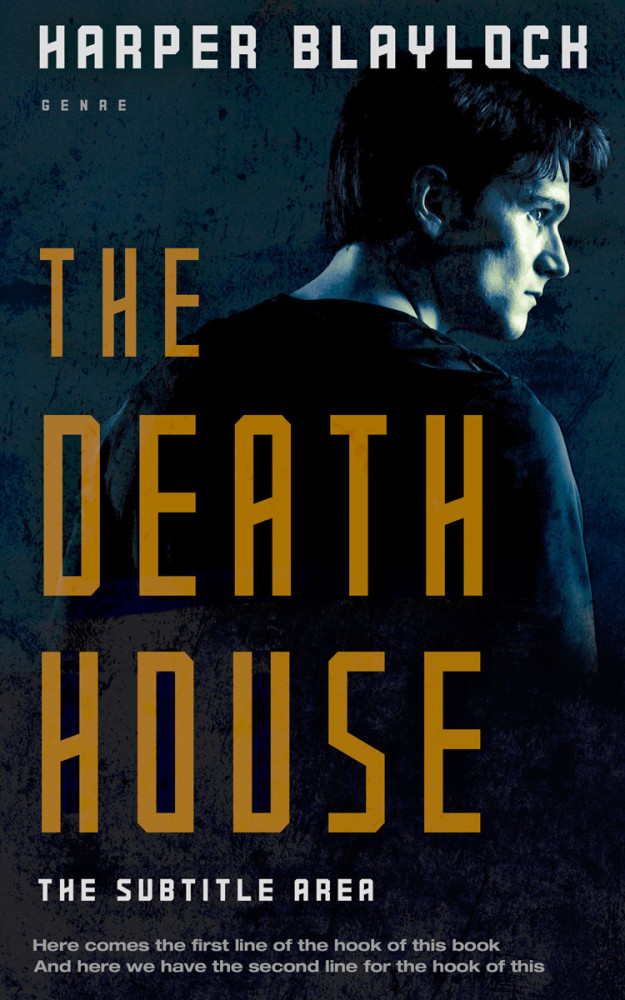 Front view of Ebony #6845 - Premade Mystery & Thriller & Suspense Book Cover