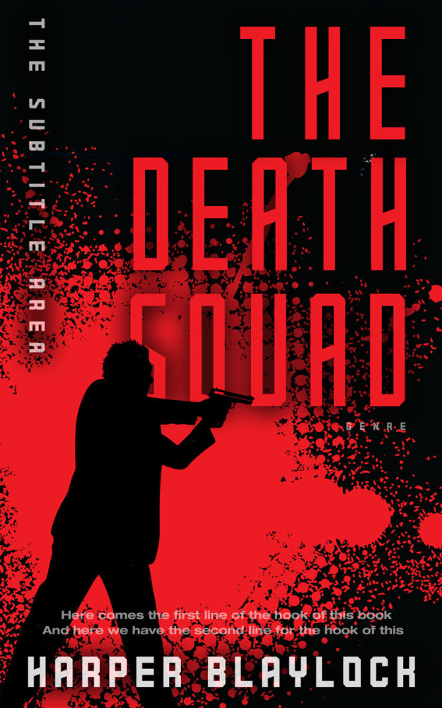 Front view of Alizarin Crimson #6846 - Premade Mystery & Thriller & Suspense Book Cover