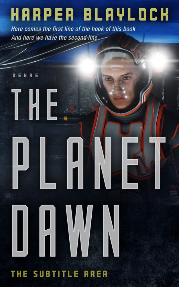 Front view of Tide #6853 - Premade Apocalyptica Book Cover