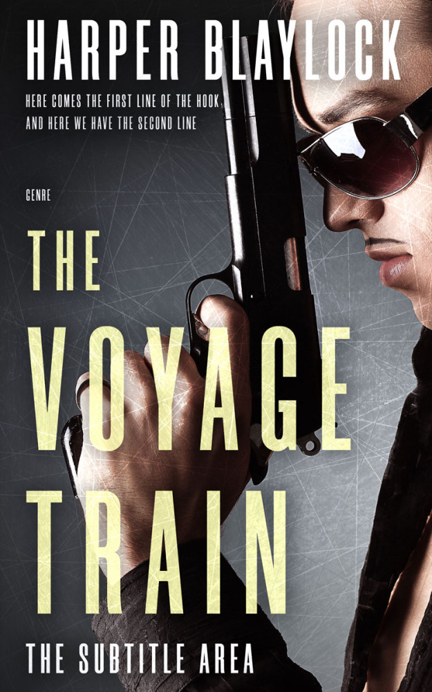 Front view of Thunder #6863 - Premade Action & Adventure Book Cover