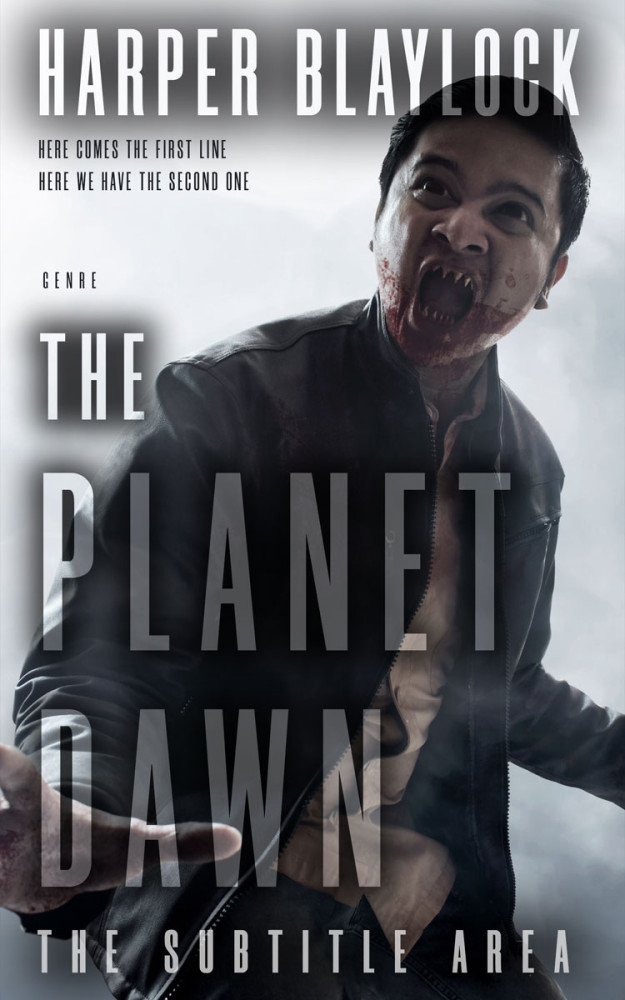 Front view of Mischka #6870 - Premade Apocalyptica Book Cover