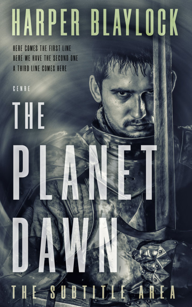 Front view of Bright Gray #6883 - Premade Historical Book Cover