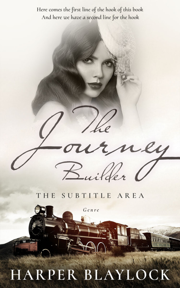 Front view of Birch #6931 - Premade Romance Book Cover