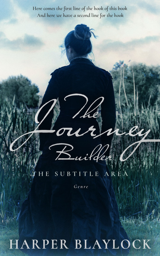 Front view of Nebula #6933 - Premade Mystery & Thriller & Suspense Book Cover