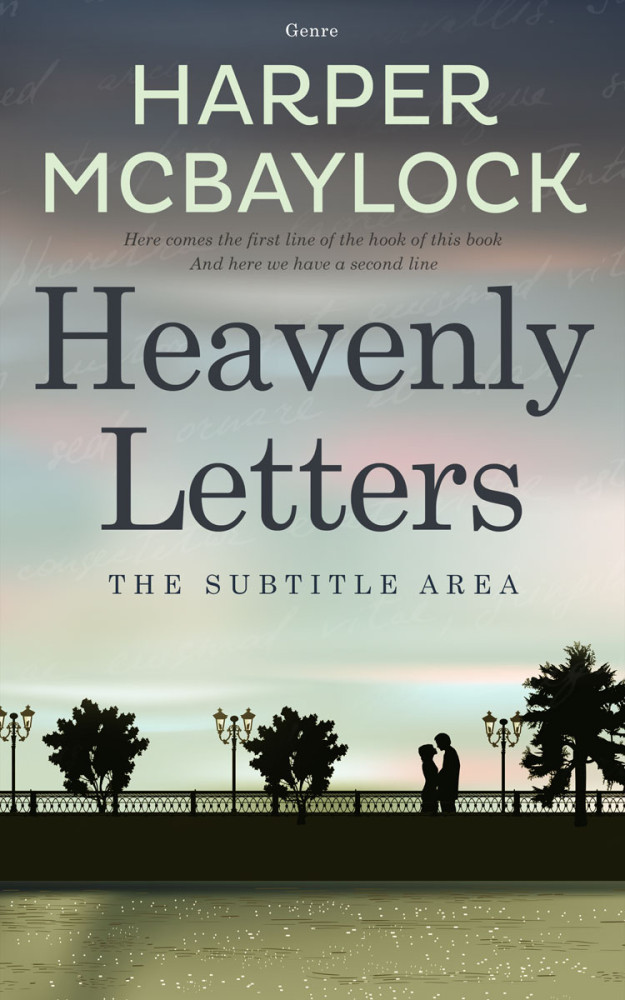 Front view of Green Spring #6939 - Premade Romance Book Cover