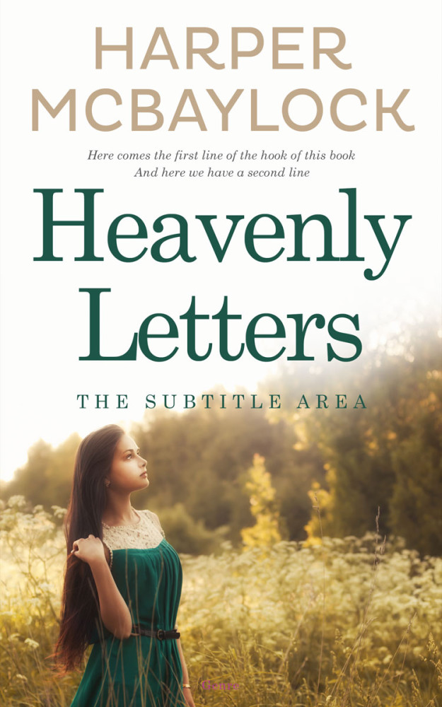 Front view of Barley Corn #6947 - Premade Teen & Young Adult Book Cover