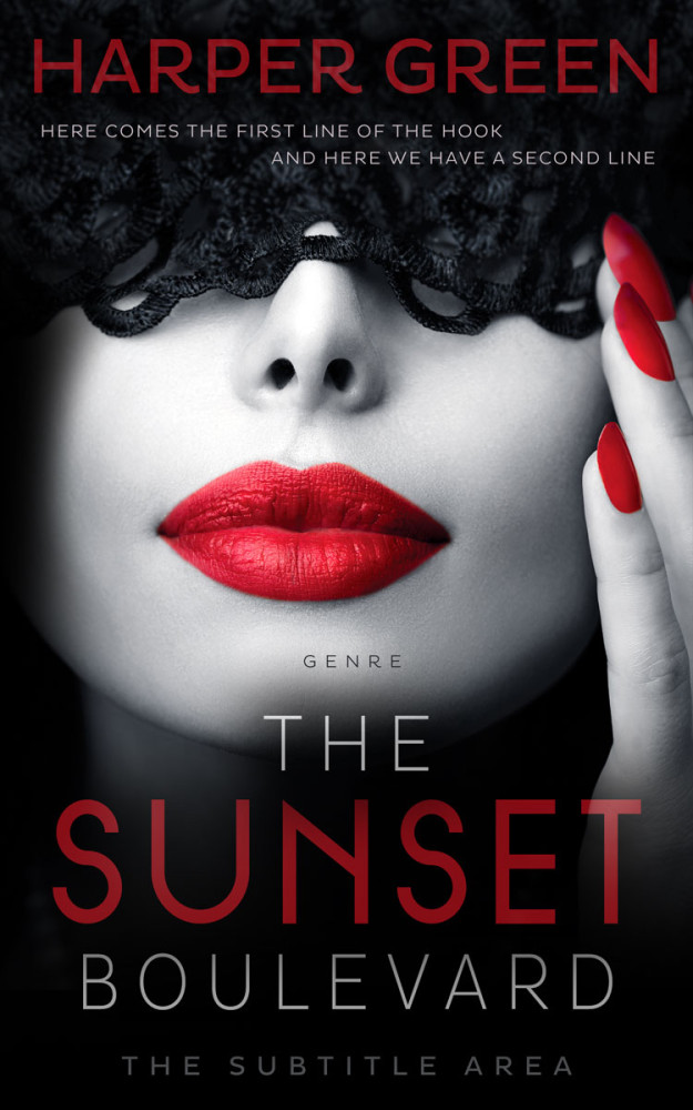 Front view of Thunder #6964 - Premade Erotica Book Cover