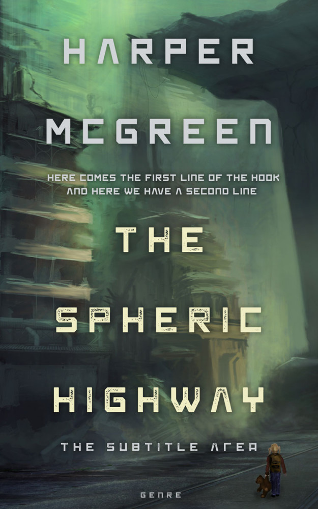 Front view of Cape Cod #7013 - Premade Apocalyptica Book Cover