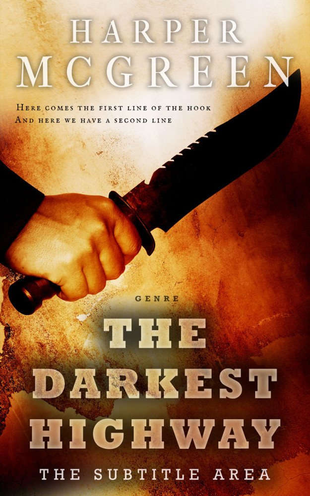 Front view of Wood Bark #7025 - Premade Mystery & Thriller & Suspense Book Cover