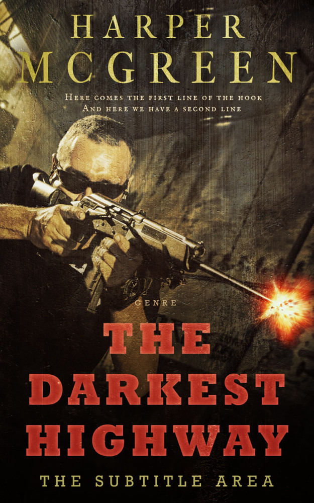 Front view of Antique Brass #7033 - Premade Mystery & Thriller & Suspense Book Cover