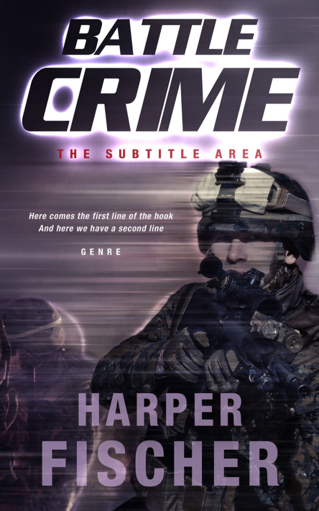 Front view of Baltic Sea #7061 - Premade Action & Adventure Book Cover