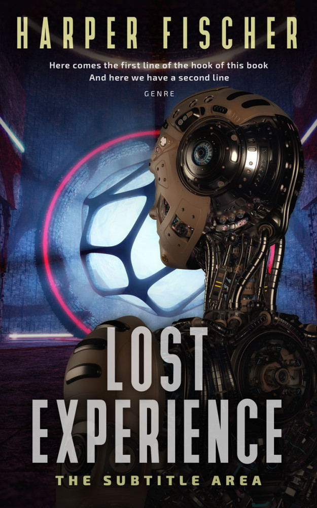 Front view of Baltic Sea #7075 - Premade Science Fiction Book Cover